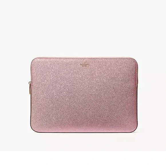 - Kate Spade Glimmer Laptop Sleeve Glitter Print - Picture 2 of 5